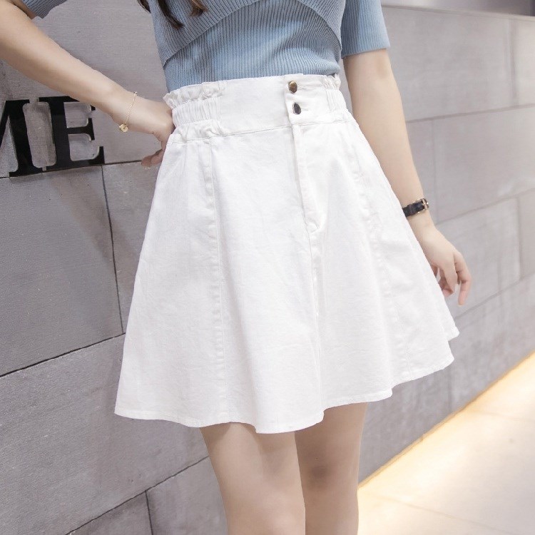 Baiqun skirt cowboy Short skirt 2019 new pattern Spring and summer Popular Emptied white Paige Umbrella skirtin the Women's clothing/Boutique , Skirts category - from Buy2taobao.com to provide professional Taobao agent buy service