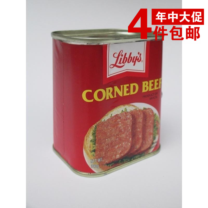 Libby Libbys corned beef Canned Beef 340gin the Agri rice/Dried foods/Condiment , Convenient fast food , Meat category - from Buy2taobao.com to provide professional Taobao agent buy service