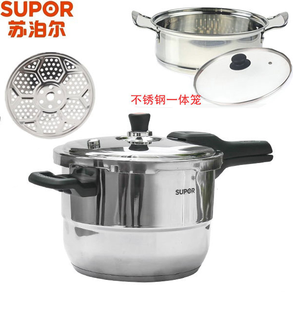 蘇泊爾壓力鍋銀河星加厚複底304不鏽鋼高壓鍋YS24E電磁爐通用24cm在類目 廚房/烹飪用具, 烹飪用具, 鍋具/煲/燒水壺, 壓力鍋/高壓鍋中 - 來自Buy2taobao.com提供專業的淘寶代購服務