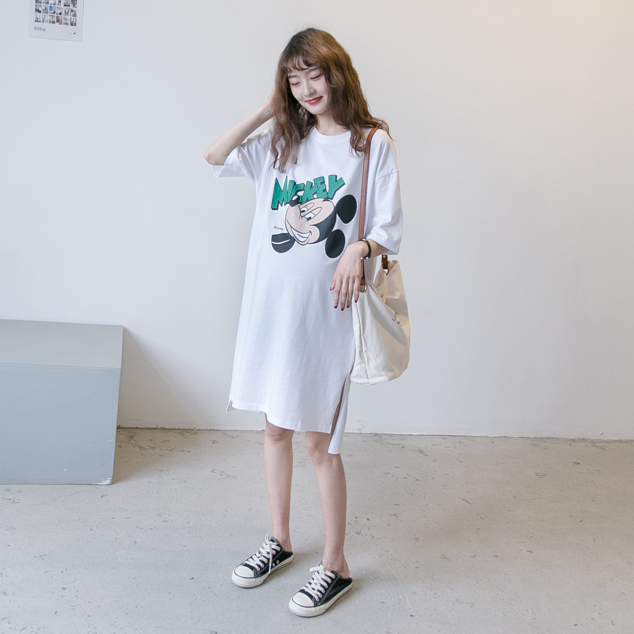 pregnant woman Dress new pattern Short sleeved Large leisure time Cartoon have more cash than can be accounted for jacket pure cotton lovely maternity dress Korean Editionin the Maternity/Maternal supplies/Nutrition , Maternity , Dress category - from Buy2taobao.com to provide professional Taobao agent buy service