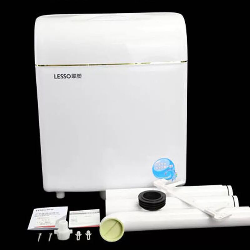 LIANSU Single Press household Mute Wall Mount Pissing TOILET Flushing tank toilet closestool bathroom water tank partsin the Decoration main material , Toiletries , Sanitary water tank category - from Buy2taobao.com to provide professional Taobao agent buy service