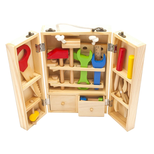 木制仿真木匠工具箱 3-4-5-6岁宝宝益智早教儿童动手制作DIY玩具|msdalam kategori Toy/bayi/teka-teki/blok bangunan/model, Buatan tangan/DIY kreatif, buatan tangan lain - dari Buy2taobao.com untuk memberikan perkhidmatan ejen Taobao profesional membeli