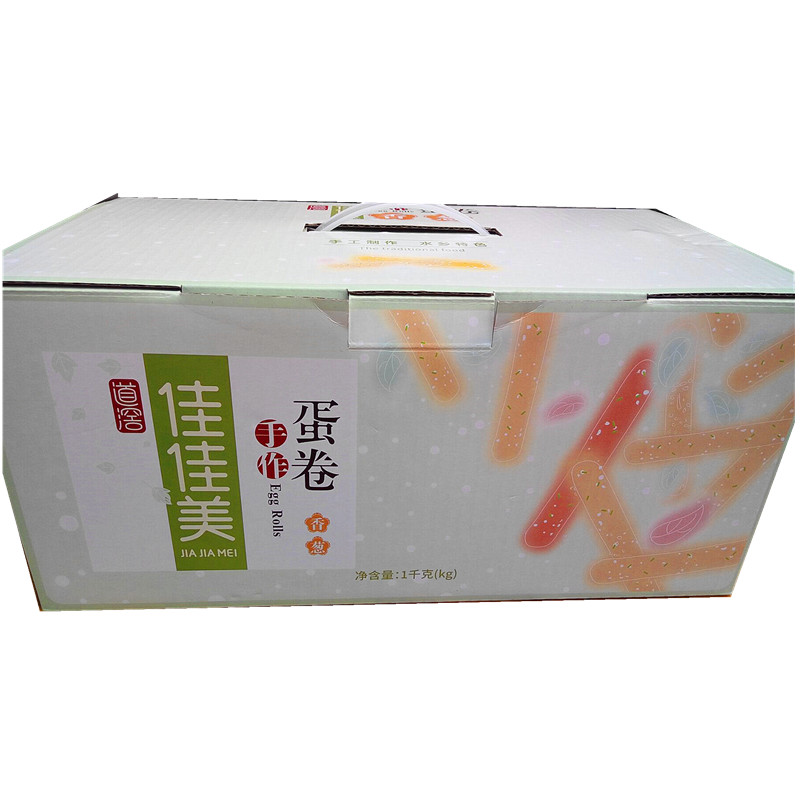 佳佳美手工鸡蛋卷1KG礼盒装年货小吃酥卷营养早餐休闲办公零食品|ruв категории закуски/орехи/специальность, печенье/расширение, печенье (новый), омлет печенье - от Buy2taobao.com для оказания профессиональной услуги покупки агента Taobao