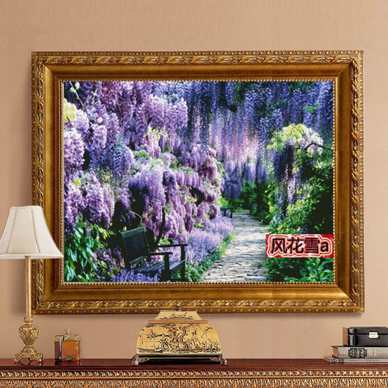 clear colour Cross stitch Drawing paper Source Files Aesthetic Scenery violet Season 360 251in the Antique/Youbi/Crafts/Collection , Handicraft/Folk custom , Cross Stitch category - from Buy2taobao.com to provide professional Taobao agent buy service