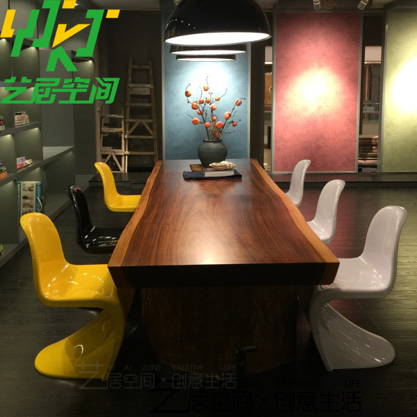 创意餐椅异形洽谈S椅 办公个性休闲户外简约书房塑料设计师潘东椅|ruв категории жилой мебели, места категории, Председатель класса, стул - от Buy2taobao.com для оказания профессиональной услуги покупки агента Taobao
