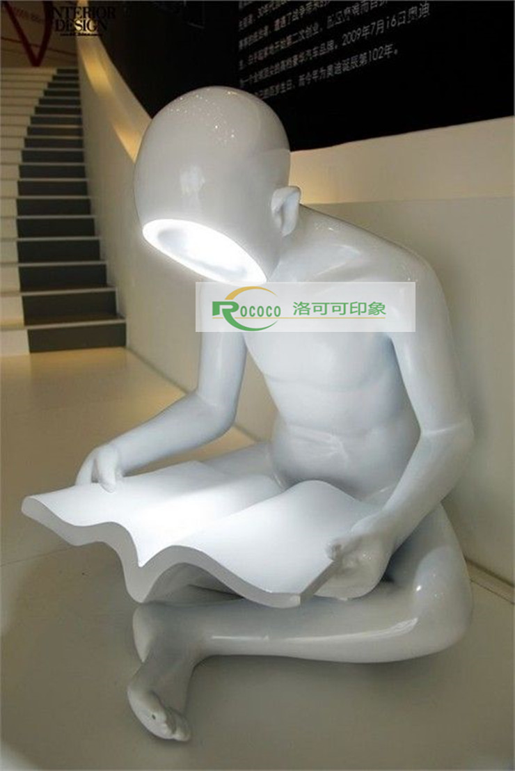 Main read character FRP Sculpture Read Art Abstract exquisite Mall store Library Campusin the Business/Office Furniture , City Furniture , Landscaping rich space facilities , Sculpture category - from Buy2taobao.com to provide professional Taobao agent buy service