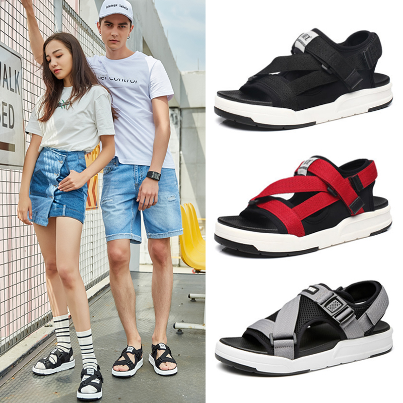 Sandals for men 2019 new pattern summer Korean Edition Trend non-slip soft sole Beach shoes lovers motion leisure time sandalsin the Men's Shoes, Sandals category - from Buy2taobao.com to provide professional Taobao agent buy service