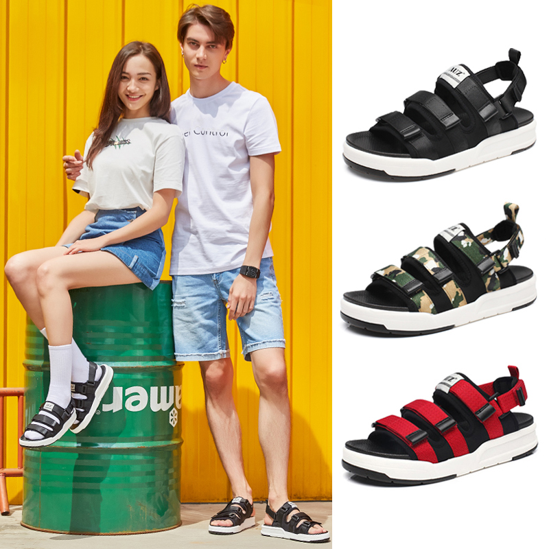 Sandals for men 2019 new pattern summer Beach shoes lovers student non-slip soft sole sandals personality leisure time Trendy shoesin the Men's Shoes, Slippers category - from Buy2taobao.com to provide professional Taobao agent buy service