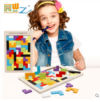 木制俄罗斯方块彩色 拼图积木过关游戏 百变益智儿童宝宝玩具包邮|msdalam kategori Toy/bayi/teka-teki/blok bangunan/model, manik/teka-teki/Pasangan/pemasangan/Pukul mainan, teka-teki/teka-teki - dari Buy2taobao.com untuk memberikan perkhidmatan ejen Taobao profesional membeli