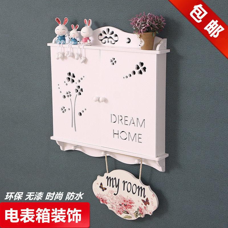 Punch holes Simplicity a living room Meter Box Occlusion Countryside originality Distribution box Switch Multi-Media Decorative paintingin the Residential furniture , Cabinets , Shelter boxes/Key box category - from Buy2taobao.com to provide professional Taobao agent buy service