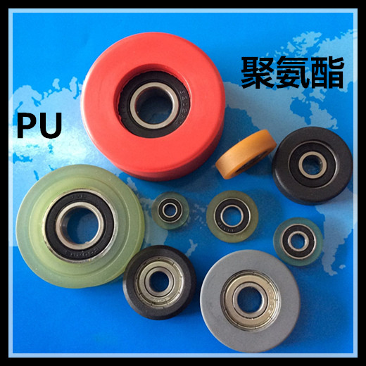 626 Rubber covered pulley 6000 Plastic bag bearing polyurethane pulley 608 Roller wear-resisting Mute PU Wheel tirein the Hardware/Tool , Mechanical Hardware , Pulley category - from Buy2taobao.com to provide professional Taobao agent buy service