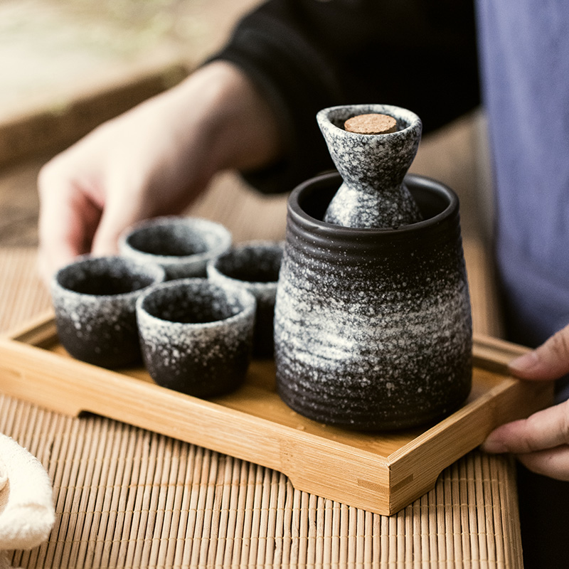 日式陶瓷清酒酒具套装温酒器烫酒壶热酒壶家用黄酒瓶白酒杯分酒器|msdalam kategori pinggan mangkuk, Flagon/Wineglass/Wine, Wine Kit - dari Buy2taobao.com untuk memberikan perkhidmatan ejen Taobao profesional membeli