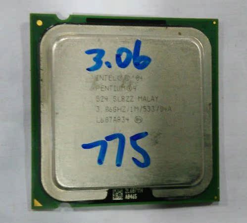 Intel 奔腾4 524 3.06G/1M/533/775针 CPU HT超线程 另有P4 519|ruв категории компьютерное оборудование/дисплей/Компьютерная периферия, CPU - от Buy2taobao.com для оказания профессиональной услуги покупки агента Taobao
