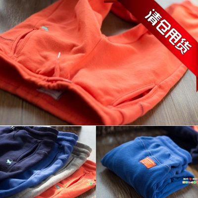 年终清仓~韩版儿童春秋款男童运动裤女童纯棉针织毛圈长裤休闲裤