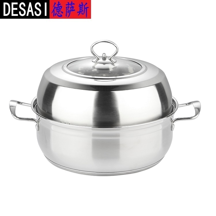 德萨斯特厚不锈钢蒸锅 复底不粘火锅 多用复底蒸汤锅 电磁炉通用在类目 厨房/烹饪用具, 烹饪用具, 锅具/煲/烧水壶, 蒸锅中 - 来自Buy2taobao.com提供专业的淘宝代购服务