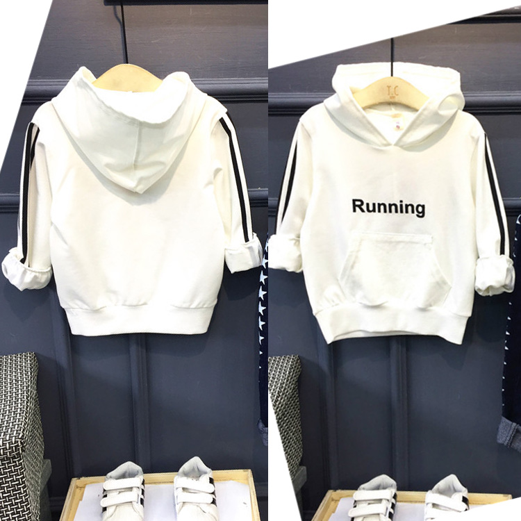 韩版男童卫衣春款2019新款2-3-4-5-6岁儿童连帽白色卫衣打底衫潮在类目 童装/婴儿装/亲子装, 卫衣/绒衫中 - 来自Buy2taobao.com提供专业的淘宝代购服务