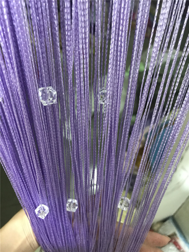 Crystal bead curtain Hanging curtain encryption partition Entrance Curtain decorate finished product luxury encryption Tassel curtainin the Home Fabric , Curtains and curtain accessories , Curtain/Curtain category - from Buy2taobao.com to provide professional Taobao agent buy service