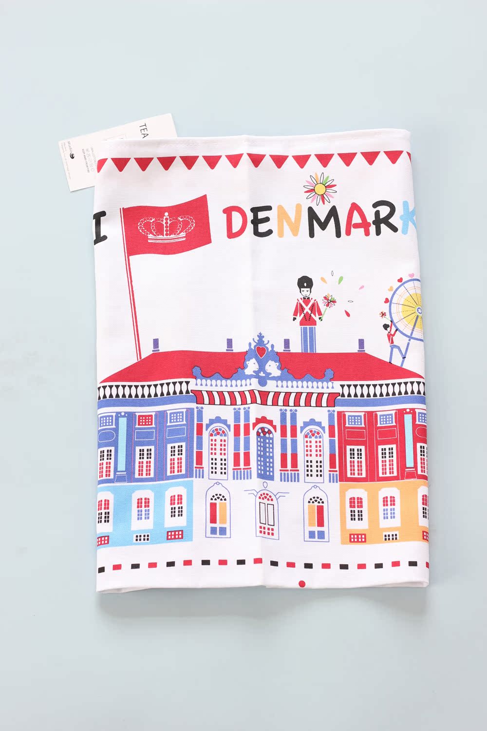 出口欧洲 I LOVE DENMARK 丹麦特色美人鱼的装饰茶巾 门挂 /围裙|ruв категории посуда, чайный сервиз, полотенцем - от Buy2taobao.com для оказания профессиональной услуги покупки агента Taobao