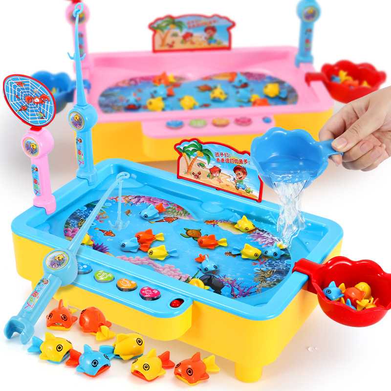 Parenting Toys magnetic Go fishing Fishing Daren Toys children Electric Puzzle Large Diaoyu Islands musicin the Toy/Childs/Puzzle/Building block/Model , Simulation/Play house toys , Honestly look category - from Buy2taobao.com to provide professional Taobao agent buy service