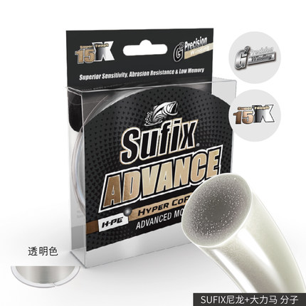 Sufix梭飞士先锋Advance尼龙+大力马分子150米透明钓鱼线路亚线|ruв категории открытый/альпинизм/в поход/Поездки товаров, Рыбалка оборудования, леска - от Buy2taobao.com для оказания профессиональной услуги покупки агента Taobao
