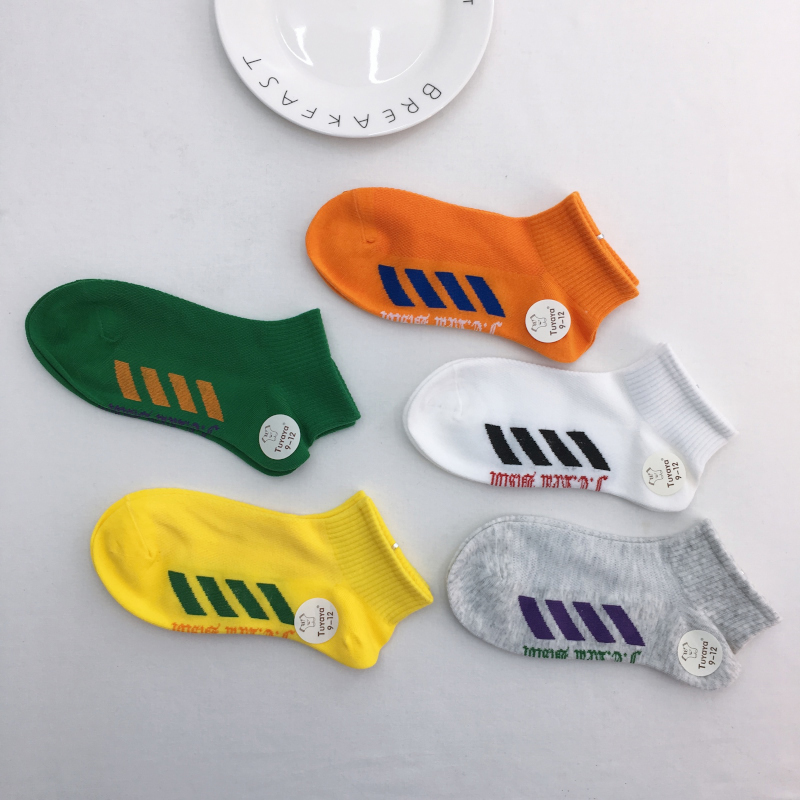 Baroque Rome letter Slash Stylish guy Chao Po off pattern Hip hop Chaopai Child boy summer girlin the Children/Baby/Family fitted , Children's socks( 0-16 Years) category - from Buy2taobao.com to provide professional Taobao agent buy service