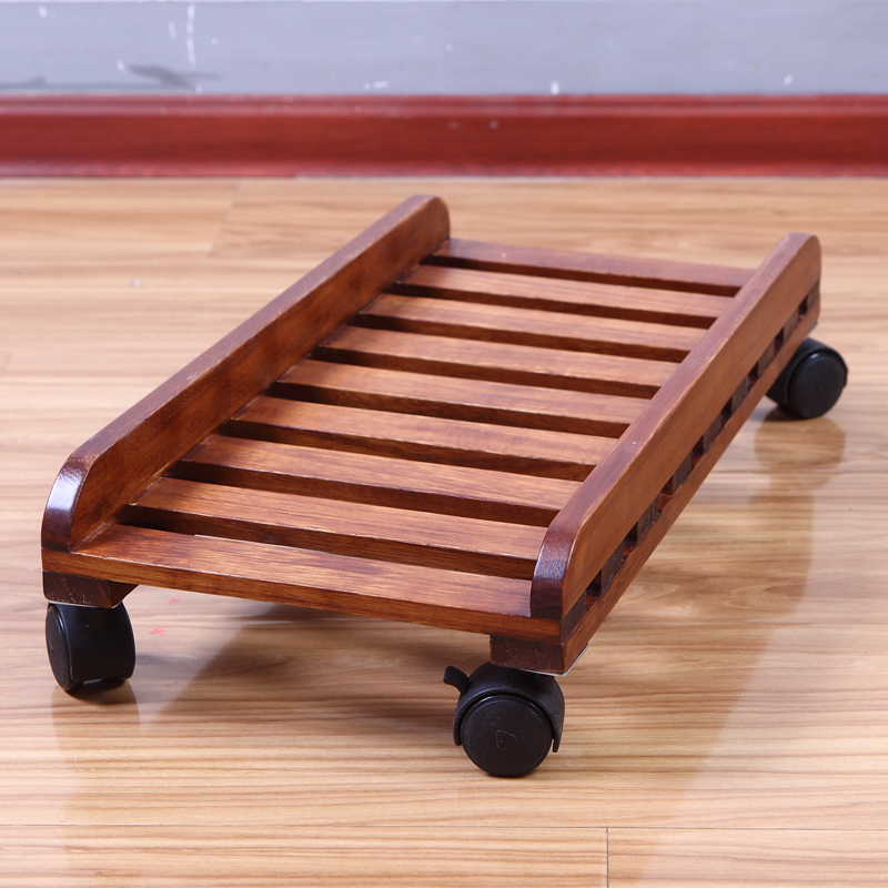 computer Desktop Host move brake Dissipate heat Host bracket solid wood Chassis base pulley Wooden palletsin the Residential furniture , Shelf , Other Shelf category - from Buy2taobao.com to provide professional Taobao agent buy service