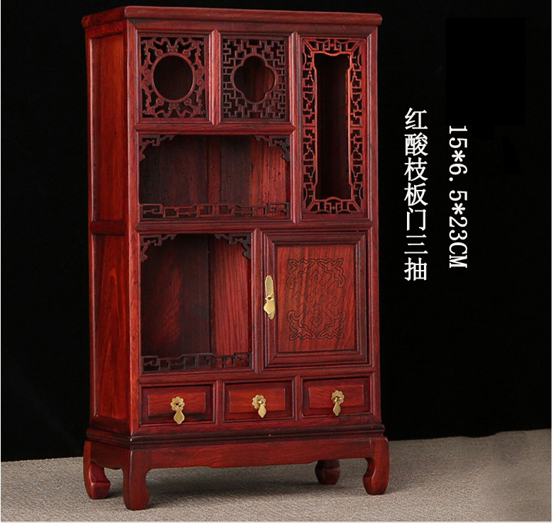 红酸枝微型家具明清仿古微缩官帽罗汉床贵妃椅镂空宝座条案在类目 家居饰品, 雕刻工艺, 木雕中 - 来自Buy2taobao.com提供专业的淘宝代购服务