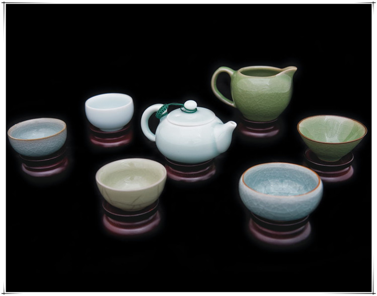 特选礼物龙泉青瓷茶具套装卢伟孙徐定昌胡兆雄陈善林叶小春合作品在类目 餐饮具, 茶具, 整套茶具中 - 来自Buy2taobao.com提供专业的淘宝代购服务