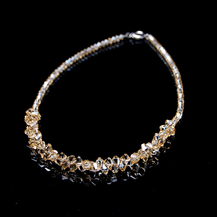 Valentine's Day gift Send his girlfriend high-grade banquet Austria crystal Necklace Jewelry clavicle Necklace Beading claviclein the Accessories/Fashion Jewelry, Necklace category - from Buy2taobao.com to provide professional Taobao agent buy service