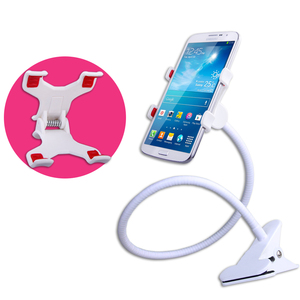 【图】手机支架 懒人支架 双夹头床头手机夹 通