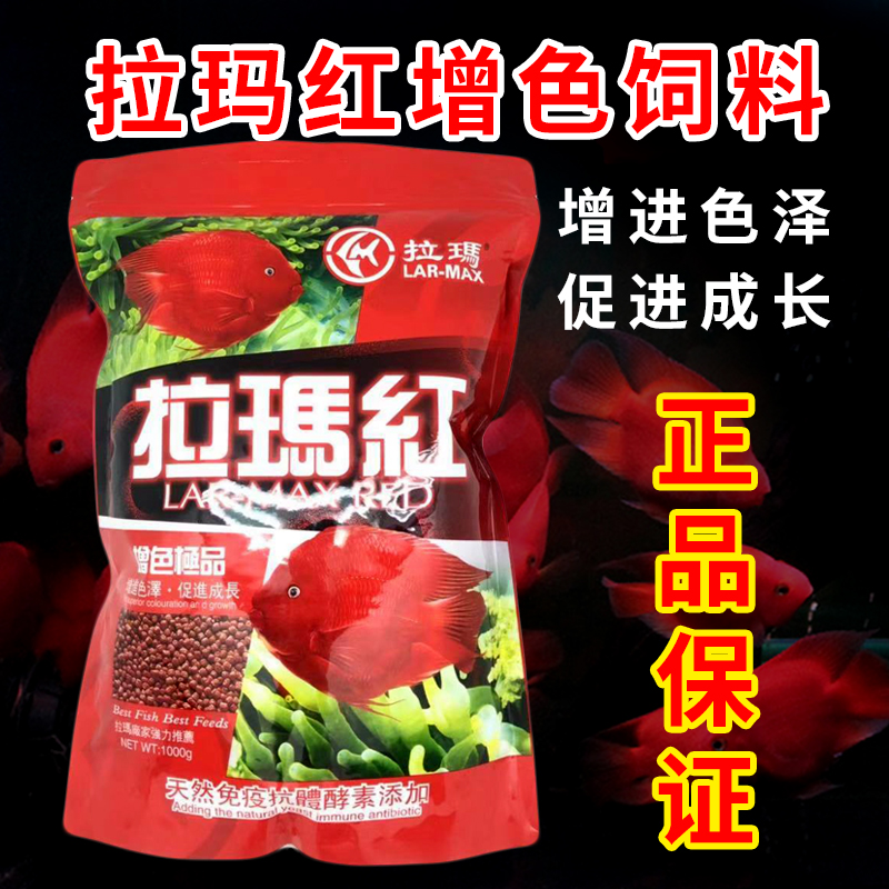 拉玛红1000g 血鹦鹉发财鱼专用增红增色饲料鱼食鱼粮 中小粒 正品在类目 宠物/宠物食品及用品, 水族世界, 观赏鱼饲料中 - 来自Buy2taobao.com提供专业的淘宝代购服务
