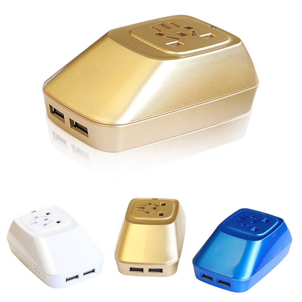旅行出差出国电源转换器插座插头双usb 2.1A电器快充多地通用|ruв категории электронный/электрик, коммутационная панель/пробка, преобразование пробка - от Buy2taobao.com для оказания профессиональной услуги покупки агента Taobao