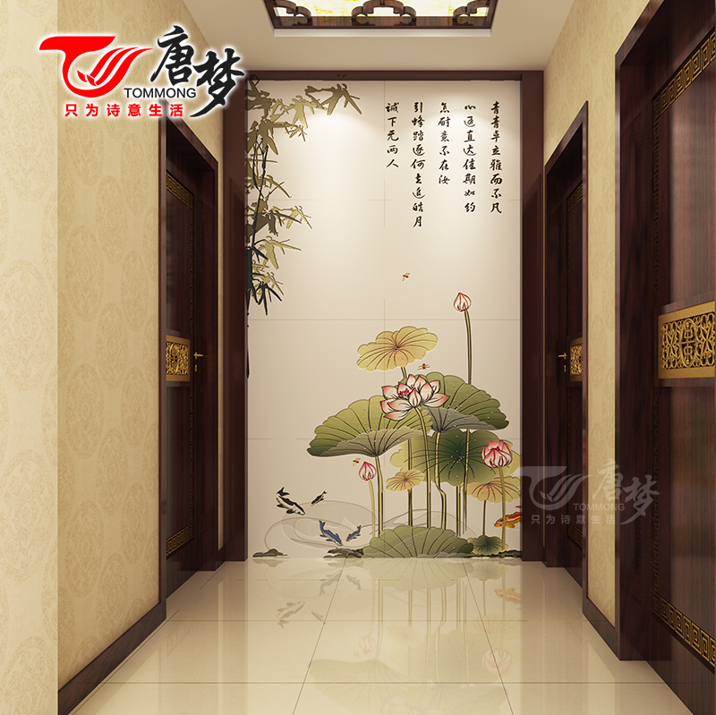唐夢 3D藝術背景牆瓷磚彩雕玄關拼圖走道過道壁畫牆磚裝飾 愛蓮說在類目 家裝主材, 瓷磚, 瓷磚背景牆中 - 來自Buy2taobao.com提供專業的淘寶代購服務