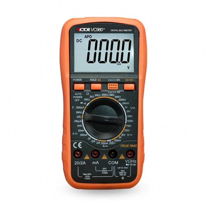 原装胜利 VC980+ 高精度 数字万用表 保修1年 高亮背光在类目 五金/工具, 仪器仪表, 万用表中 - 来自Buy2taobao.com提供专业的淘宝代购服务