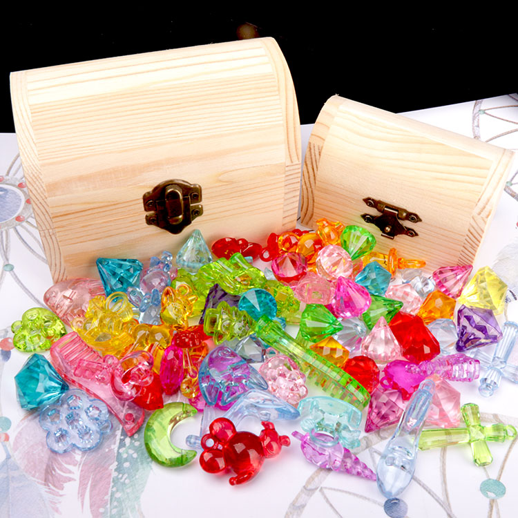 children gemstone Plastic crystal Toys Treasure Chest Treasure princess Play house Diamonds girl boy A birthday presentin the Toy/Childs/Puzzle/Building block/Model , Handmade/Creative DIY , Handmade tools/Colored paper/Fitting category - from Buy2taobao.com to provide professional Taobao agent buy service