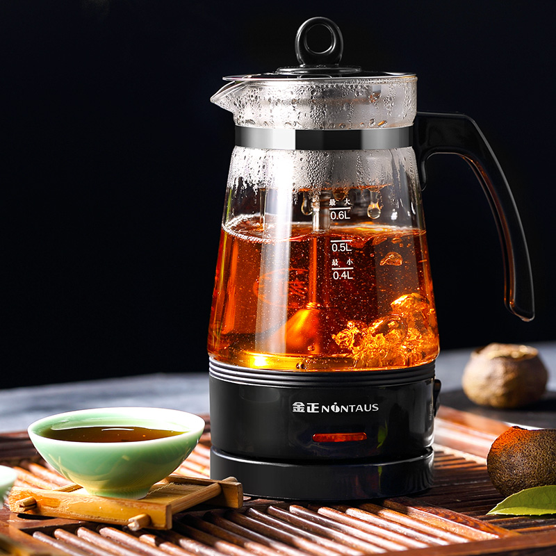 金正小型家用煮茶器迷妳辦公室泡茶器保溫花茶黑茶0.6L蒸汽茶壺在類目 廚房電器, 保健/養生/煎藥壺中 - 來自Buy2taobao.com提供專業的淘寶代購服務