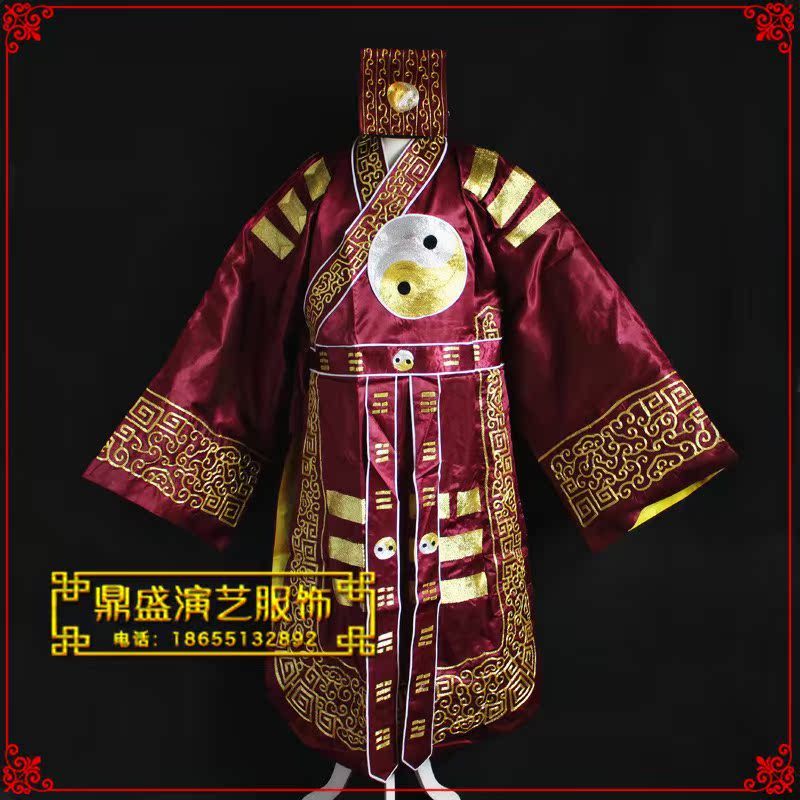 包邮古装三国演义戏服 京剧戏曲服装卧龙先生诸葛亮八卦衣送帽子|ruв категории Женская одежда, костюм/национальная одежда/театр костюм, национальная одежда/этап погрузки - от Buy2taobao.com для оказания профессиональной услуги покупки агента Taobao