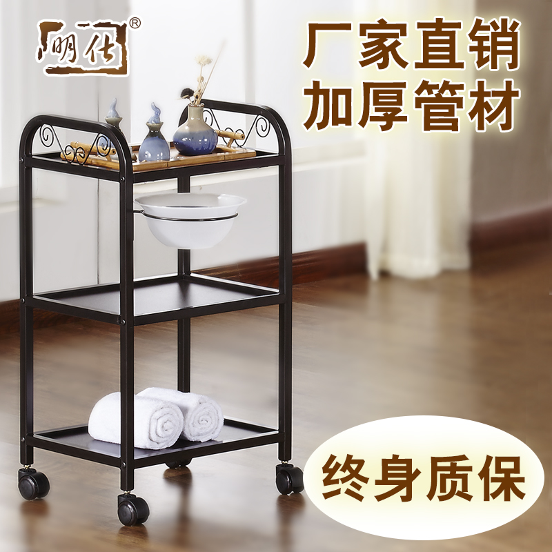 美容车明仕美发车置物车万向轮三层推车置物车小推车在类目 商业/办公家具, 发廊/美容家具, 工具车中 - 来自Buy2taobao.com提供专业的淘宝代购服务