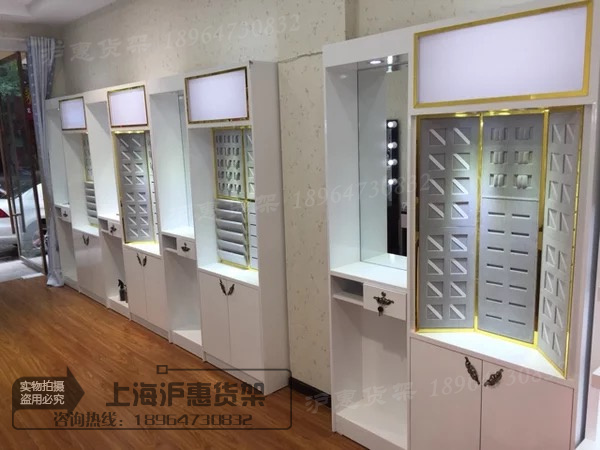 大上海流行美发饰展示柜头饰发夹陈列柜梳妆台柜台木质烤漆货架|ruв категории коммерческий/офисная мебель, полки/витрина, украшения стойка/кабинет - от Buy2taobao.com для оказания профессиональной услуги покупки агента Taobao