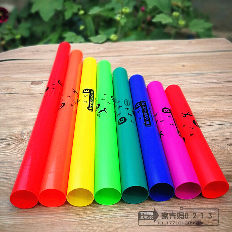 新品兒童奧爾夫打擊樂器彩色八音音筒塑料玩具幼兒園早教教具在類目 樂器/吉他/鋼琴/配件, 兒童玩具樂器, 兒童擊打樂器中 - 來自Buy2taobao.com提供專業的淘寶代購服務