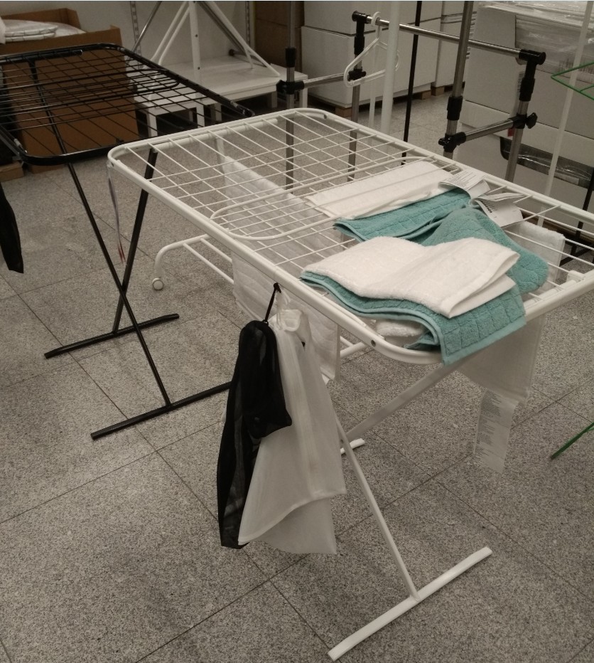 Shanghai IKEA Muli Ge Floor racks Foldable whitein the Decoration main material , Racks/Rods , Telescopic racks category - from Buy2taobao.com to provide professional Taobao agent buy service