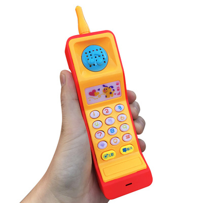 大哥大玩具手机儿童益智早教玩具电话宝宝启蒙学习音乐2-3岁玩具