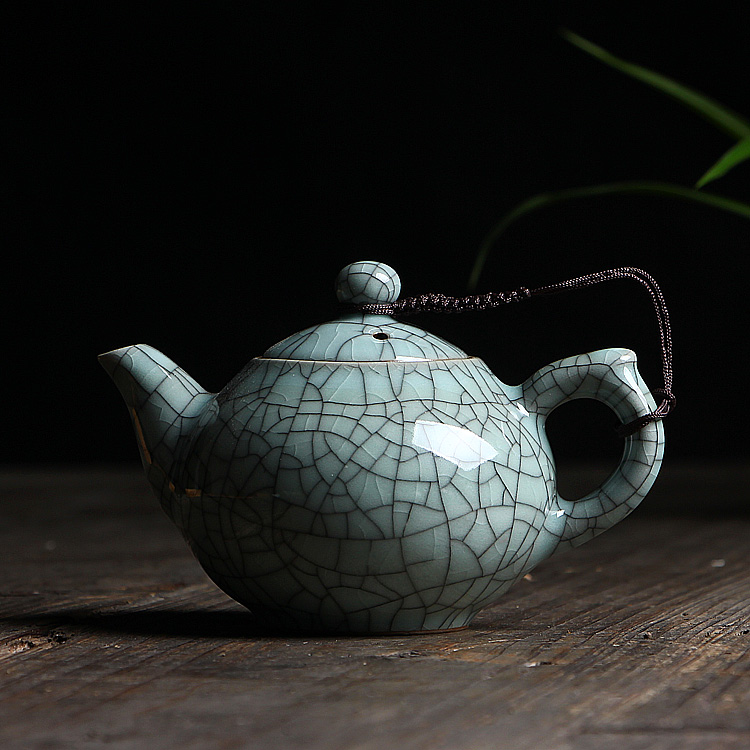 Longquan celadon Kung Fu Tea teapot Ge Binglie Film opening Make tea ceramics Large Tea potin the Tableware , Tea set , Teapot category - from Buy2taobao.com to provide professional Taobao agent buy service