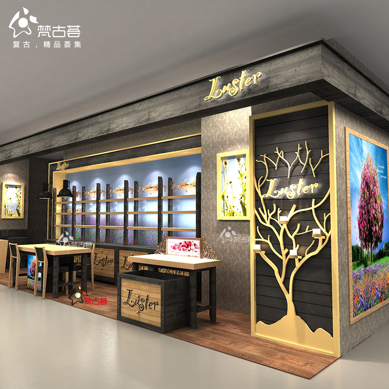 简欧古典化妆品收银台横条服装店收银台前台吧台定制logo在类目 商业/办公家具, 超市家具, 收银台中 - 来自Buy2taobao.com提供专业的淘宝代购服务