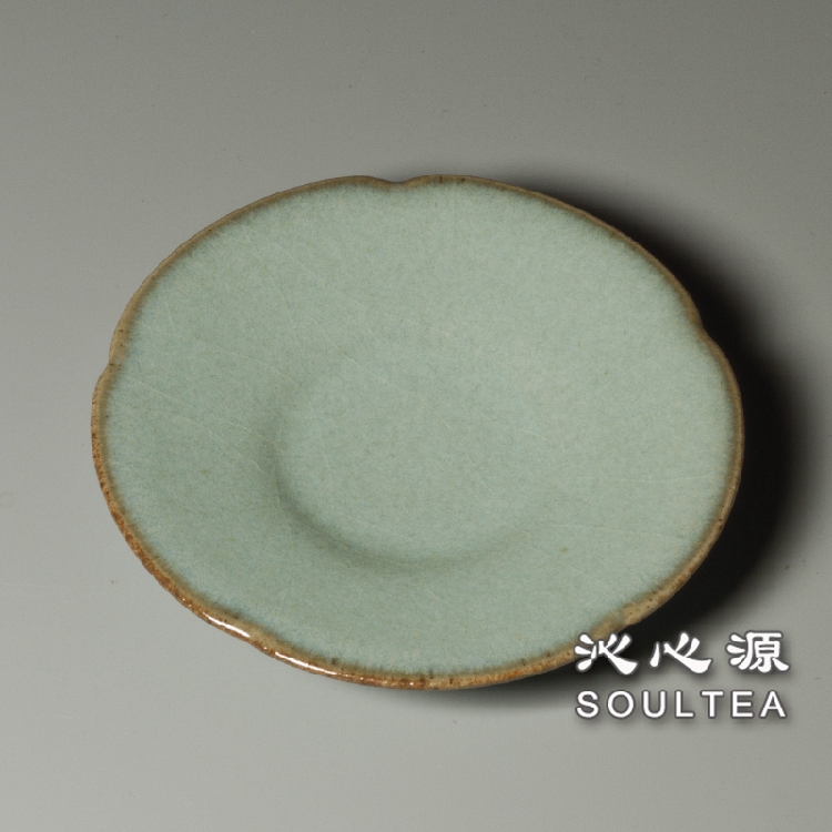 【沁心源】台湾陶艺名师 张书曜 汝窑杯垫 杯托 茶道配件 90GB|msdalam kategori Ciri-ciri kraftangan, ciri-ciri lain kraf - dari Buy2taobao.com untuk memberikan perkhidmatan ejen Taobao profesional membeli