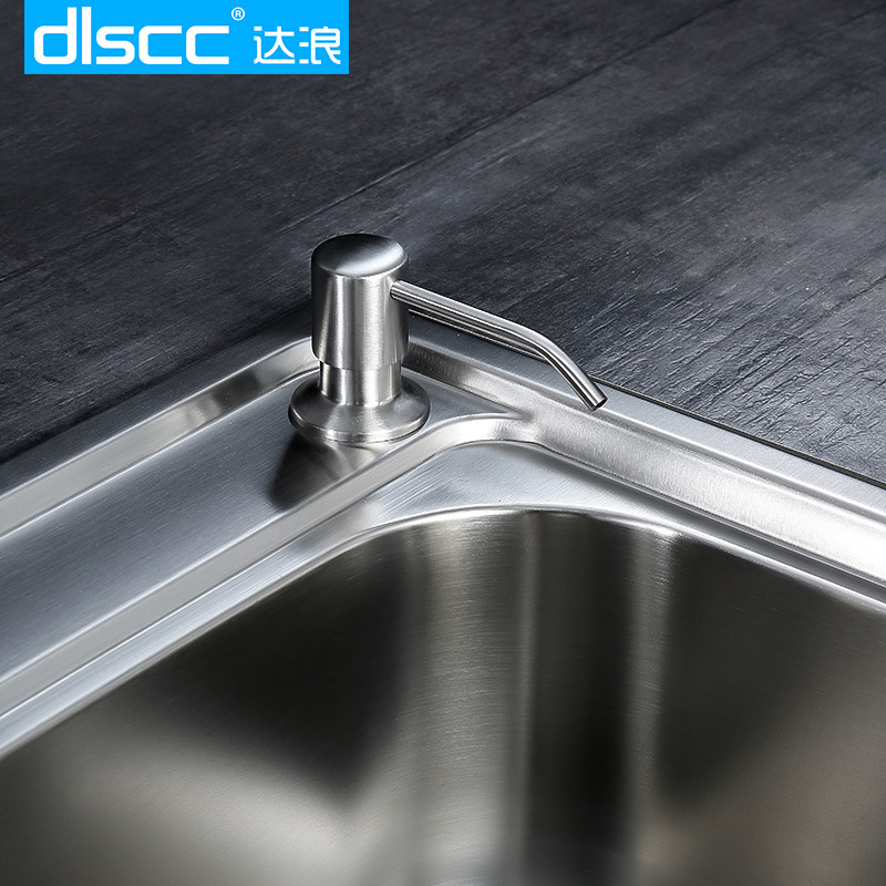 dlscc bathroom Stainless steel sink Soap dispenser ABS Plastic kitchen Sink soap dispenserin the Decoration main material , Kitchen , Sink Accessories , Sink soap dispenser category - from Buy2taobao.com to provide professional Taobao agent buy service