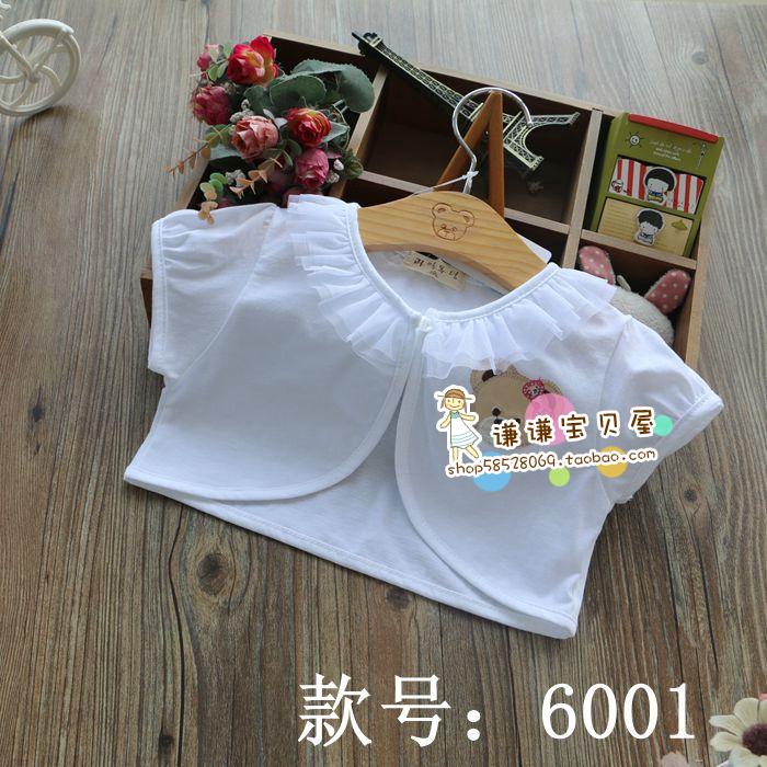 包邮!新品女童披肩夏薄款纯棉小坎肩中大童短袖防晒开衫外套在类目 童装/婴儿装/亲子装, 披风/斗篷中 - 来自Buy2taobao.com提供专业的淘宝代购服务