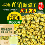 胎菊500g菊花茶桐乡胎菊王特级正宗杭白菊贡菊花茶散装新茶包