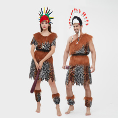 非洲民族服原始印第安野人演出服