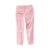 夏季薄款粉红色九分修身显瘦女纯棉，弹力高腰小脚裤外贸原单休闲裤
